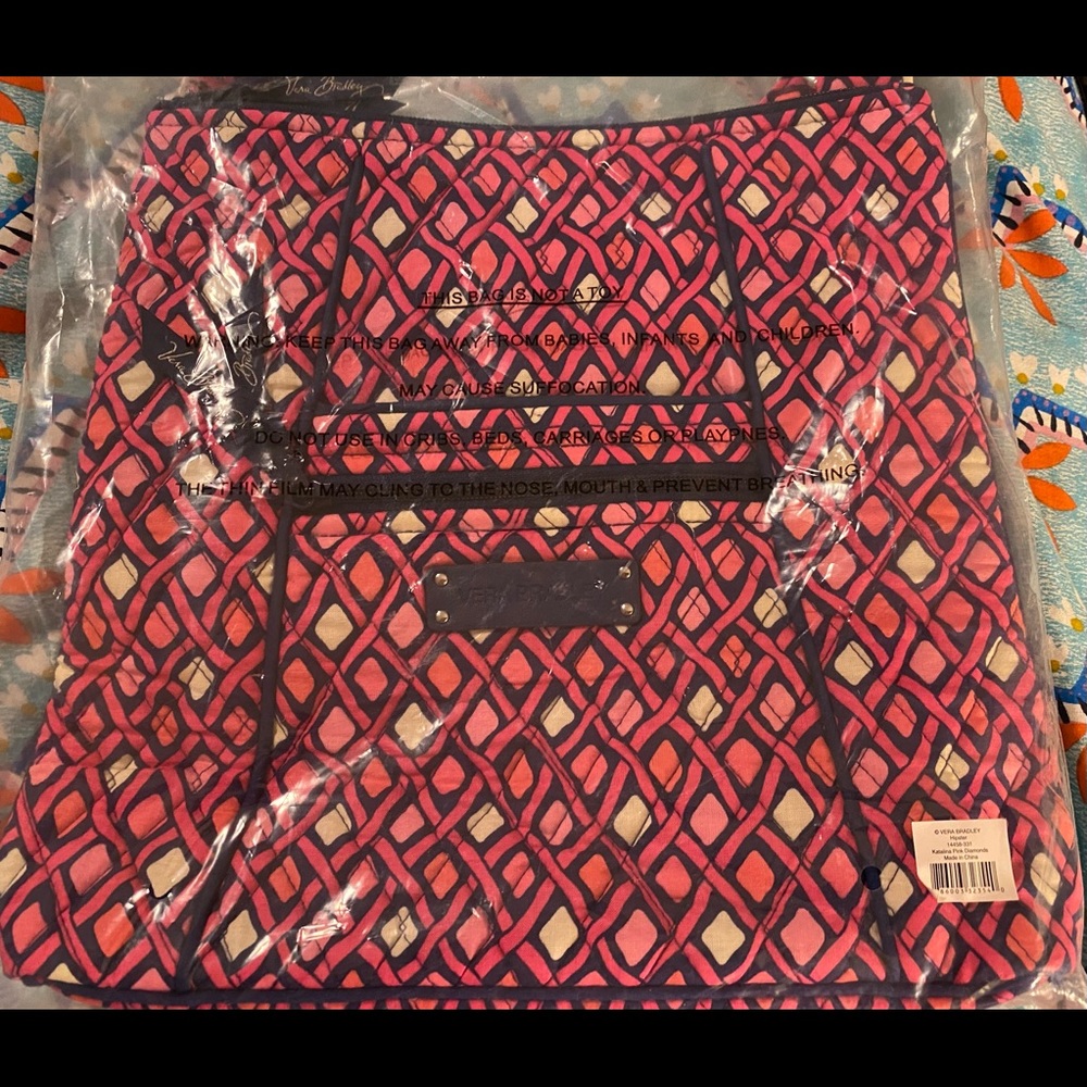 Vera Bradley Hipster Purse—Katalina Pink Diamonds